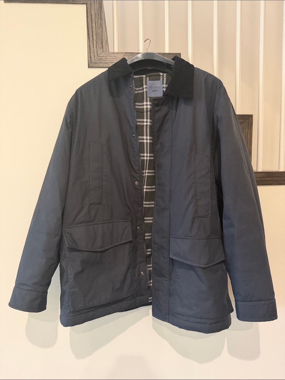 Uniqlo x JW Anderson PUFFTECH Utility Jacket Navy Extra Large